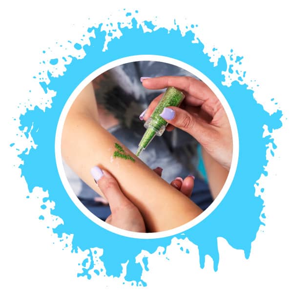 Glitter Tattoos - Face Painter South Auckland
