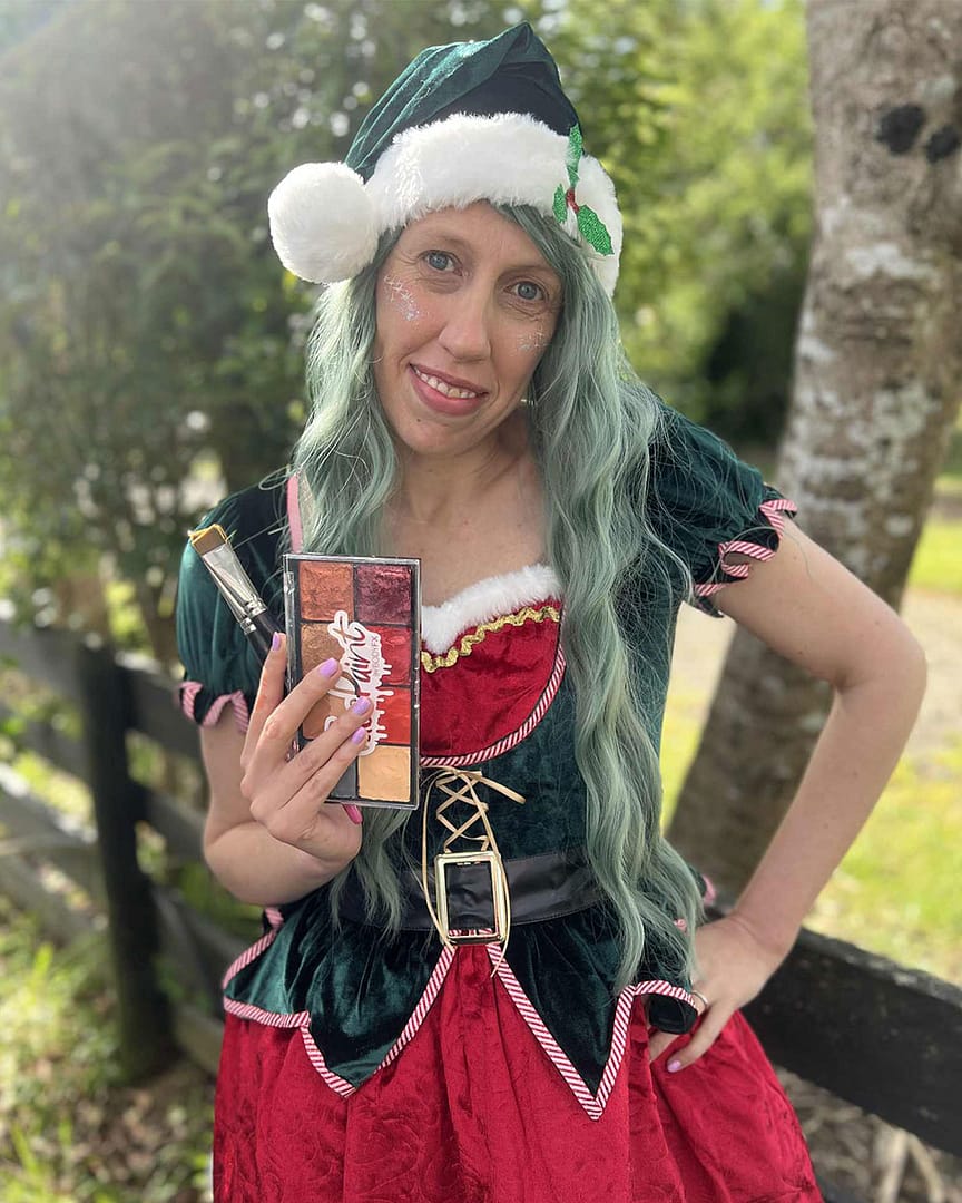 Face-Painting-Pukekohe-Franklin-Character-Dress-Up-Christmas-Elves-Twinkle